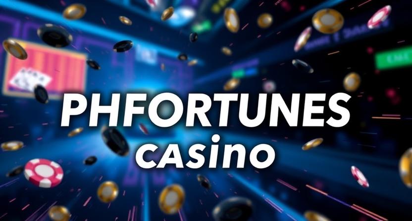 PHFORTUNES casino online gaming interface